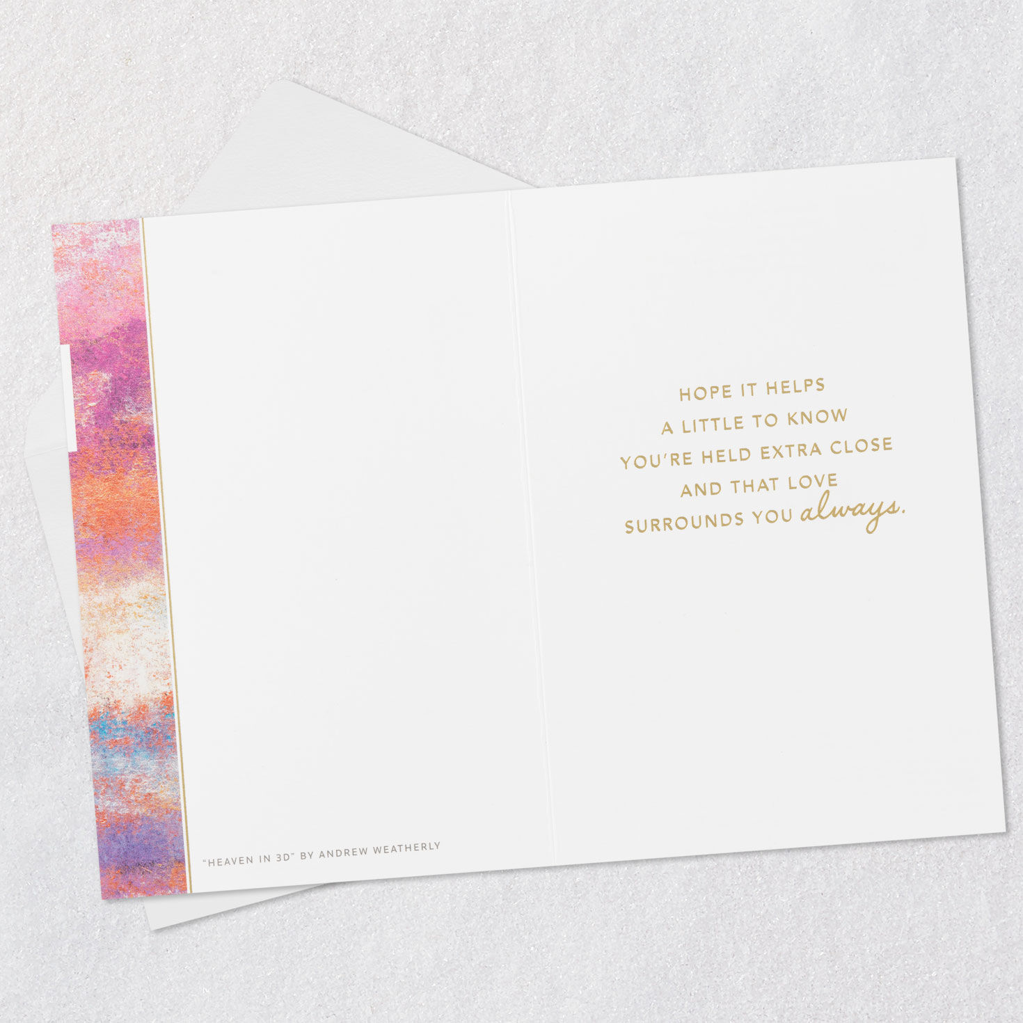 ArtLifting Remembered and Loved Sympathy Card, , large image number 4