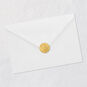 Bells Granddaughter and Husband Christmas Card Envelope Back with Seal image number 9