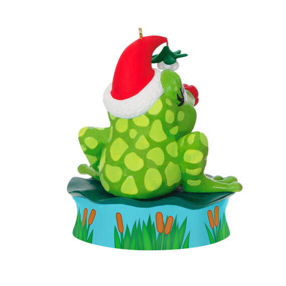 Mistle-Toad Ornament With Sound, , large image number 5
