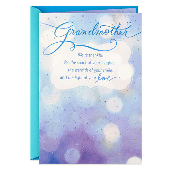 Your Joy Is a Gift Hanukkah Card for Grandmother, , large image number 1