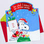 Peanuts® Snoopy Nice People Pop-Up Money Holder Christmas Card, , large image number 3