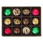 Godiva Chocolate Truffle Christmas Gift Box, 12 Pieces, , large image number 2