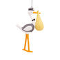 Stork Christmas Ornament Back image number 4