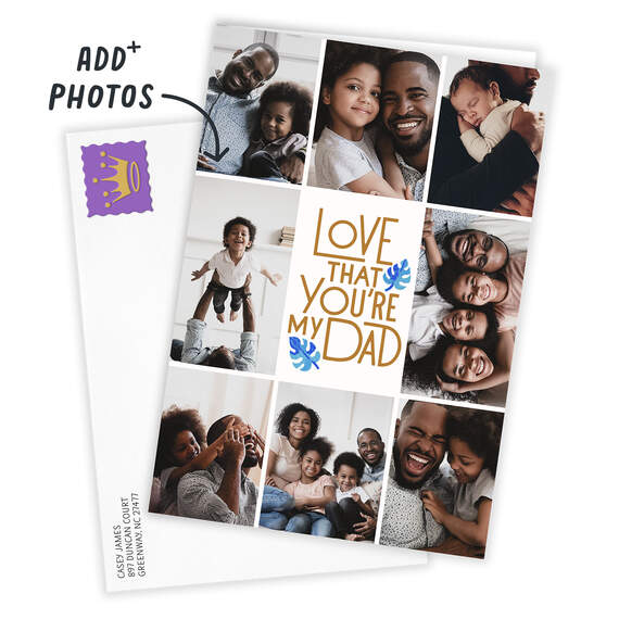 Love That You’re My Dad Folded Love Photo Card, , large image number 2
