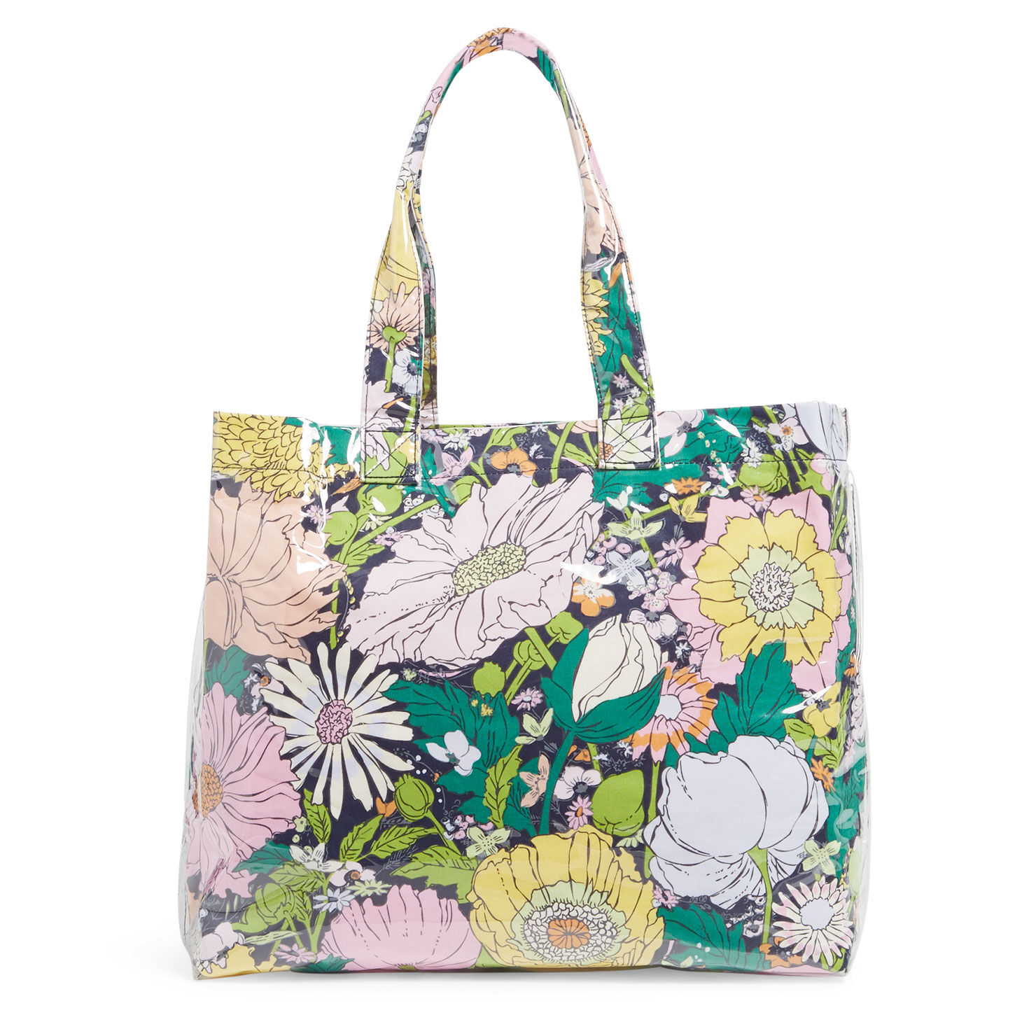 vera bradley plastic tote bag