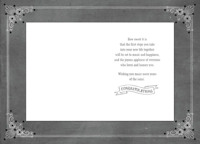 How Sweet It Is Wedding Card