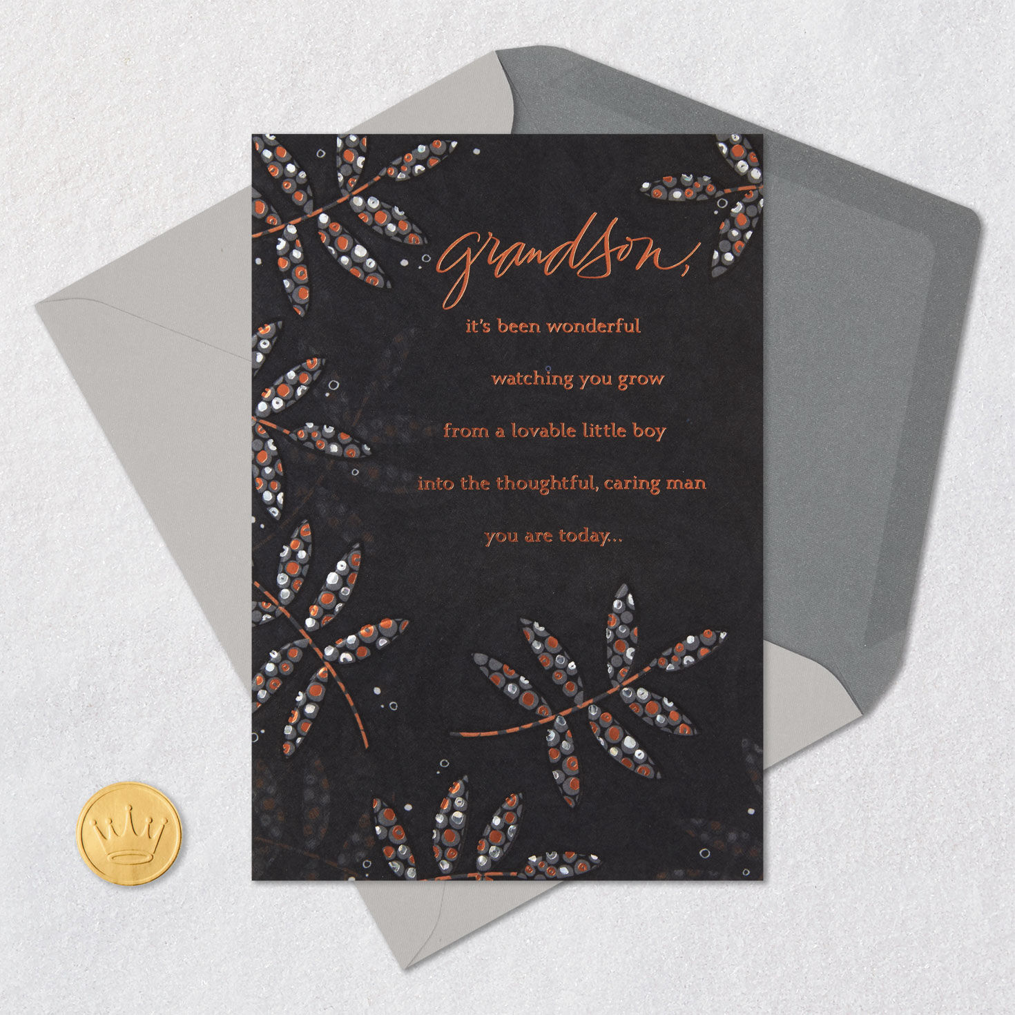 You've Grown Into a Caring Man Birthday Card for Grandson for only USD 4.99 | Hallmark