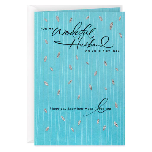 How Much I Love You Birthday Card for Husband, 
