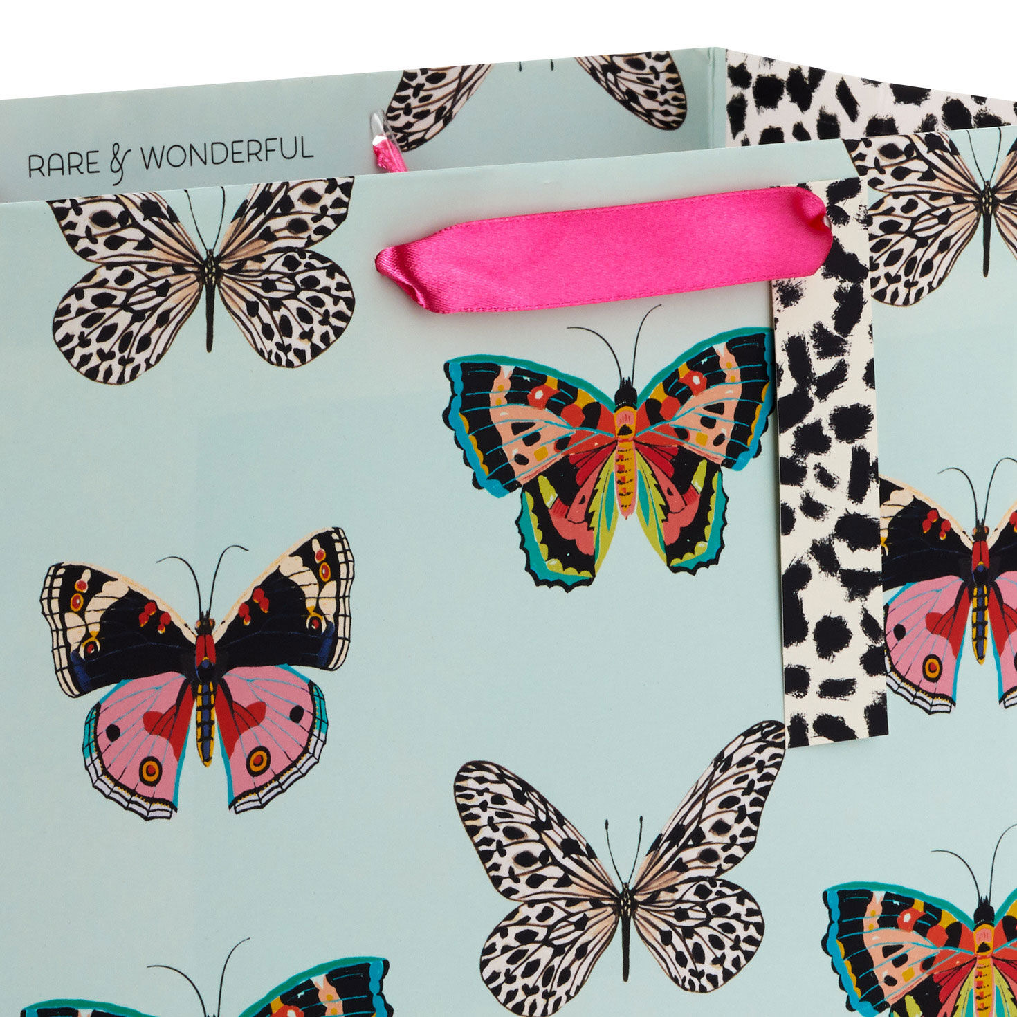 13" Butterflies on Mint Large Gift Bag for only USD 4.49 | Hallmark