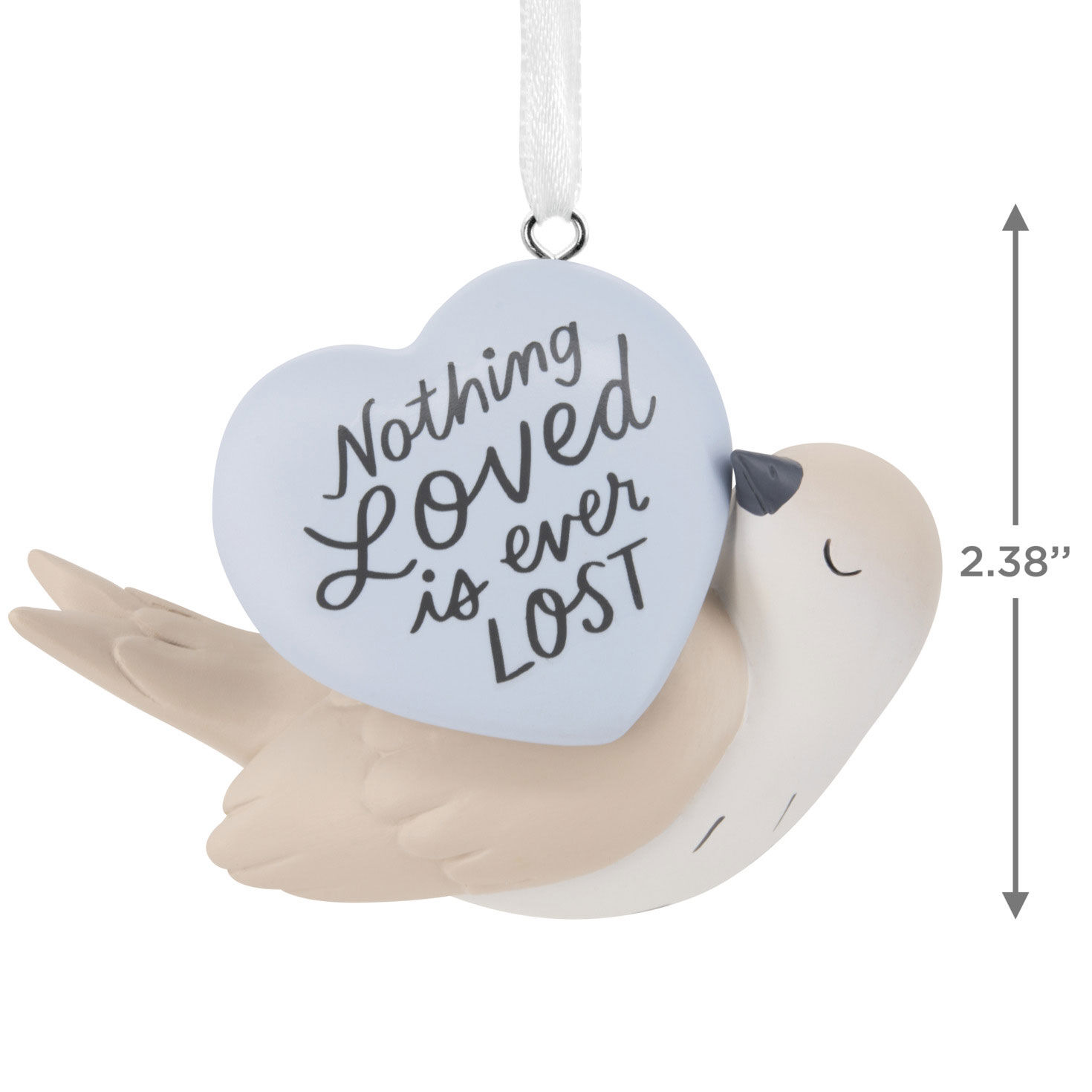 Nothing Loved Is Lost Dove Memorial Hallmark Ornament, , large image number 3