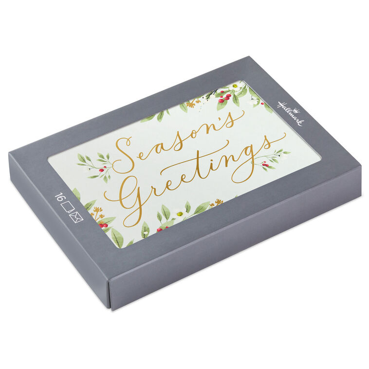 A Holiday Filled With Traditions Boxed Christmas Cards, Pack of 16