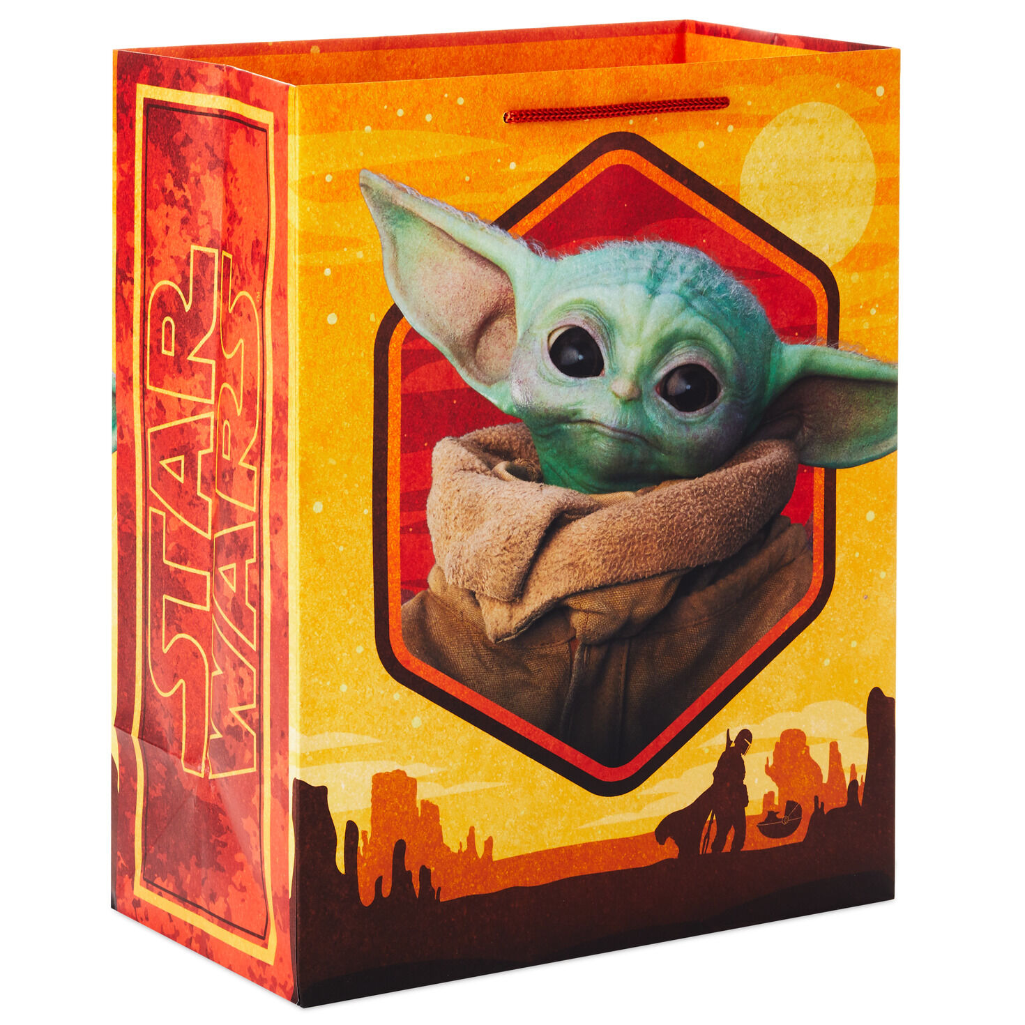 Large Bag Hallmark Star Wars Gift Bag Yoda