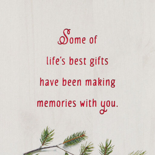 Lucky to Have a Granddaughter Like You Christmas Card, 