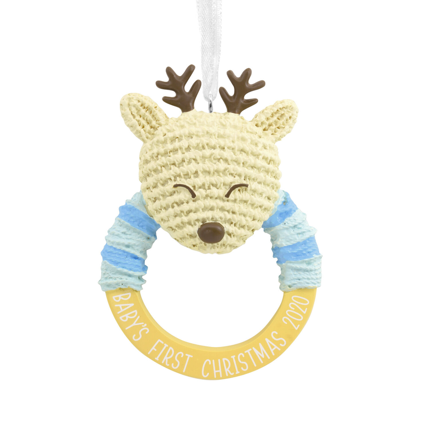 boy first christmas ornament