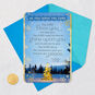Tree in Snowy Scene Christmas Card for Clergy Card Front with Envelope and Gold Seal image number 5