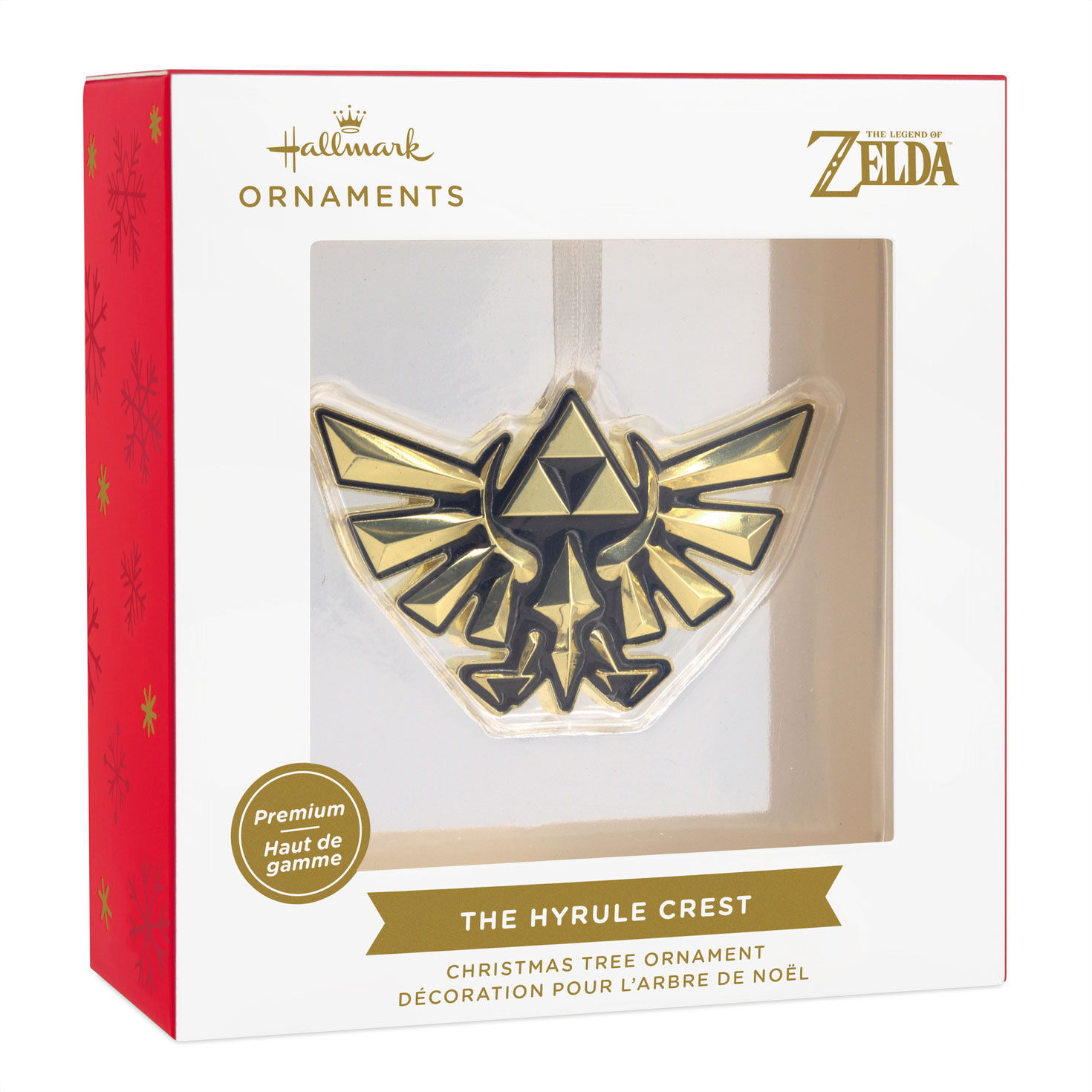 Nintendo The Legend of Zelda&trade; Crest of Hyrule Metal Hallmark Ornament, , large image number 5