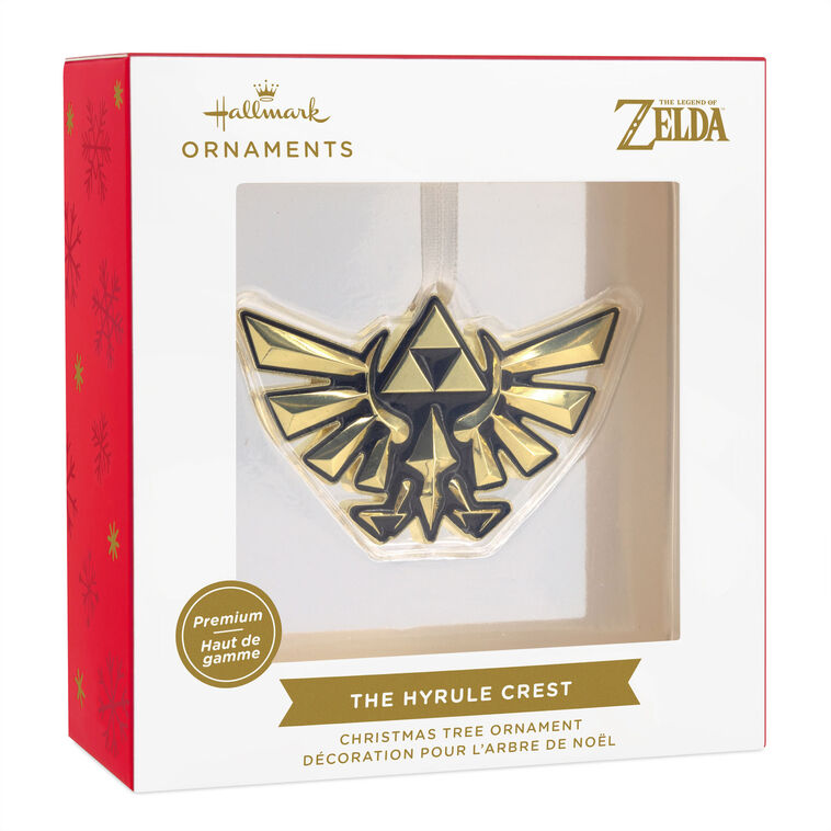Nintendo The Legend of Zelda™ Crest of Hyrule Metal Hallmark Ornament, , large image number 5