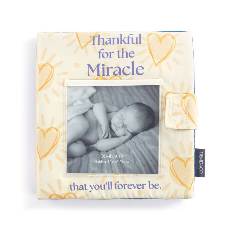 Demdaco Thankful for Miracle of You Cloth Book