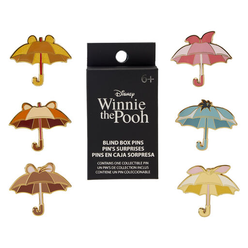 Loungefly Disney Winnie the Pooh Umbrella Mystery Pin, 