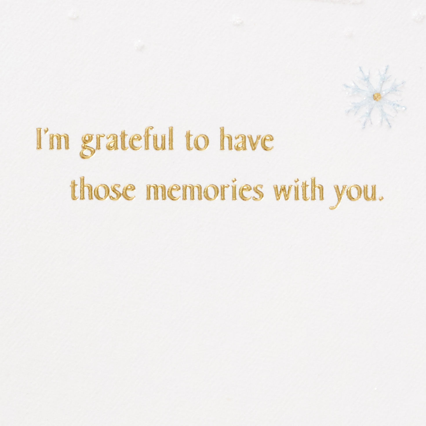 Decorated Tree in Snow Sister Christmas Card Sentiment image number 4
