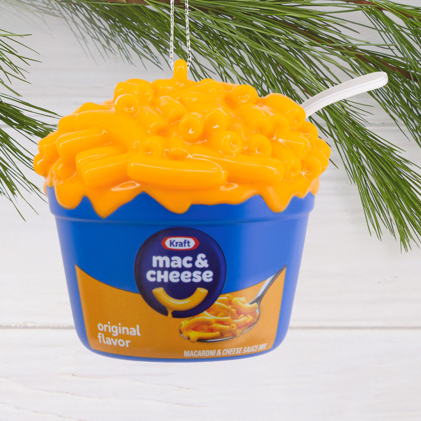 Kraft Mac & Cheese Cup Shatterproof Hallmark Ornament for only USD 8.49 | Hallmark