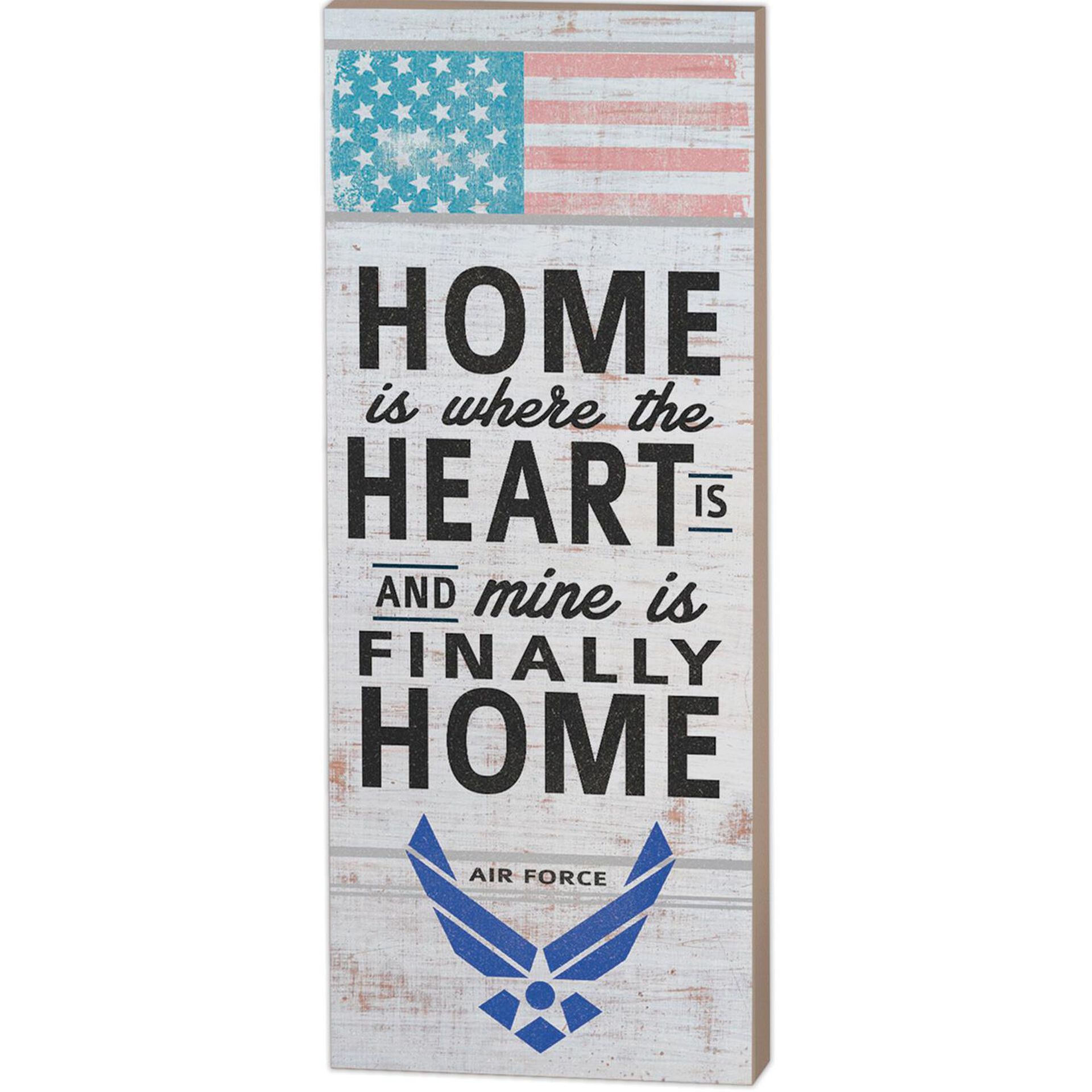 U S Air Force My Heart Is Home Wood Sign 7x18 Plaques Signs Hallmark,Natural Mosquito Repellent Spray Canada