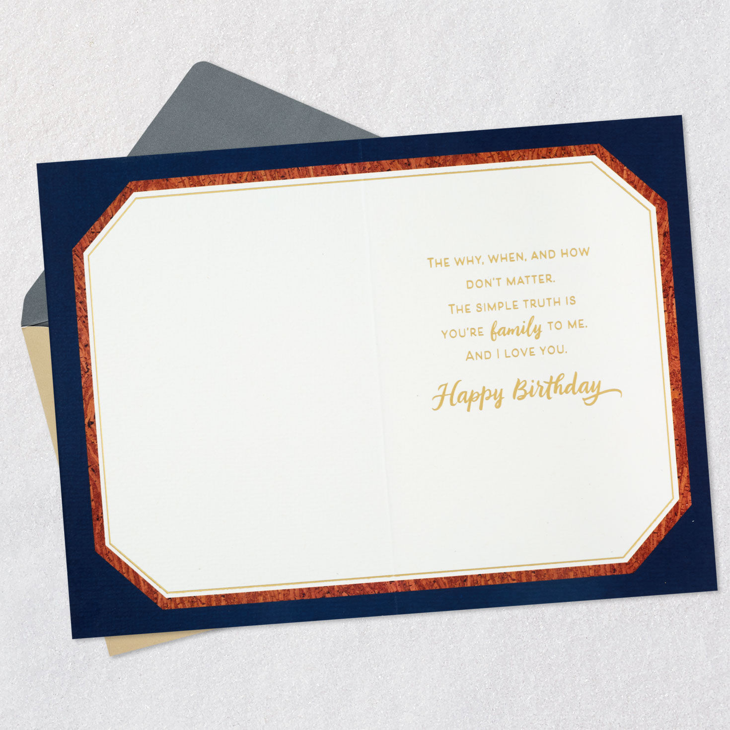 You're Family to Me Birthday Card, , large image number 3