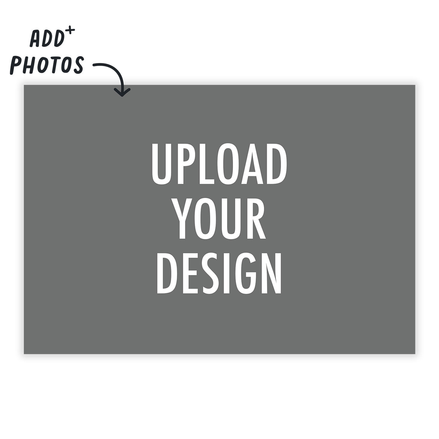 Personalized Create Your Own Horizontal Blank Photo Card  image number 2