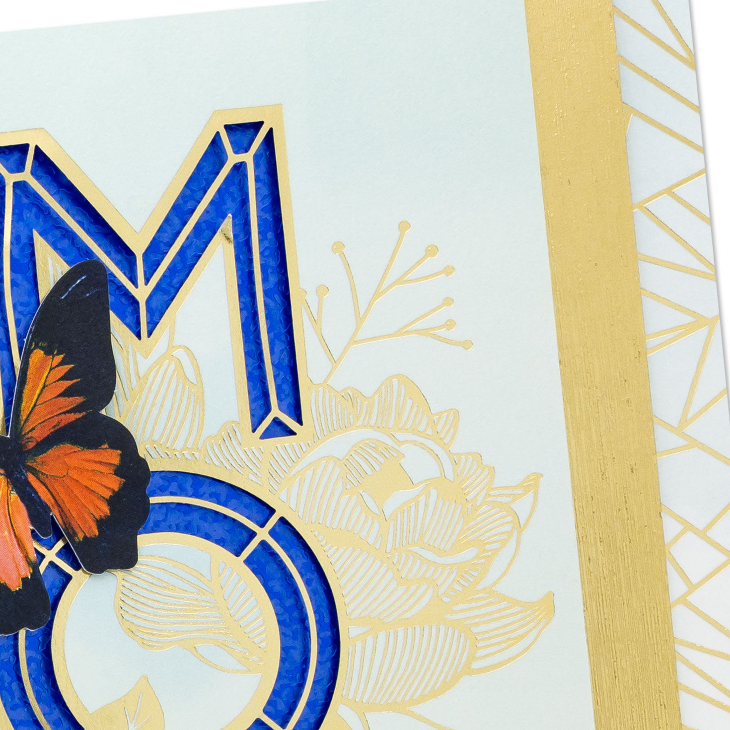 Butterflies Birthday Card for Mom Card Front Detail image number 6