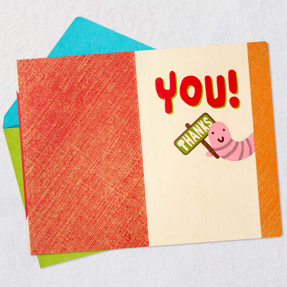 I Learned and Grew So Much Thank-You Card for Teacher From Kid, , large image number 3