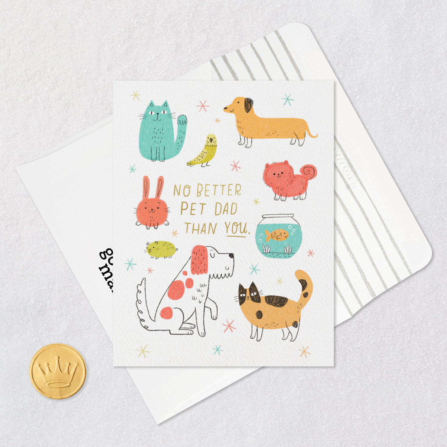 No Better Pet Dad than You Father's Day Card, , large image number 5