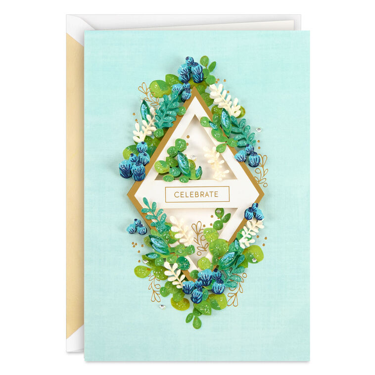To Love and Joy Wedding Card for Couple