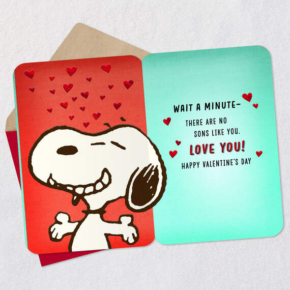 Peanuts® Snoopy No One Like You Valentine's Day Card for Son, , large image number 3