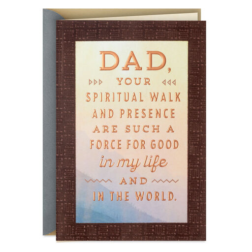 You're a Force for Good Father's Day Card for Dad, 