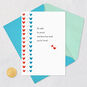 Red, White and Blue Hearts Military Deployment Card Card Front with Envelope and Gold Seal image number 5