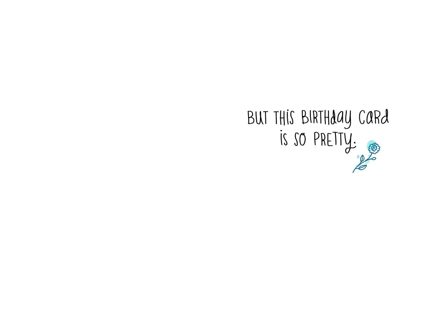 Could Have Texted Birthday Card