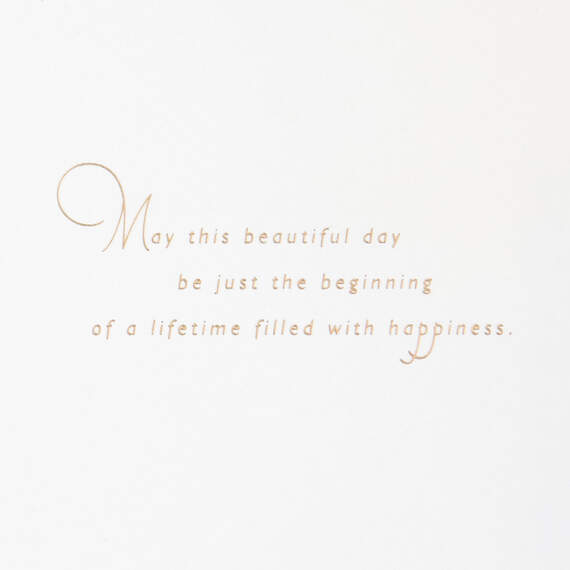 A Lifetime Filled With Happiness Wedding Card, , large image number 2