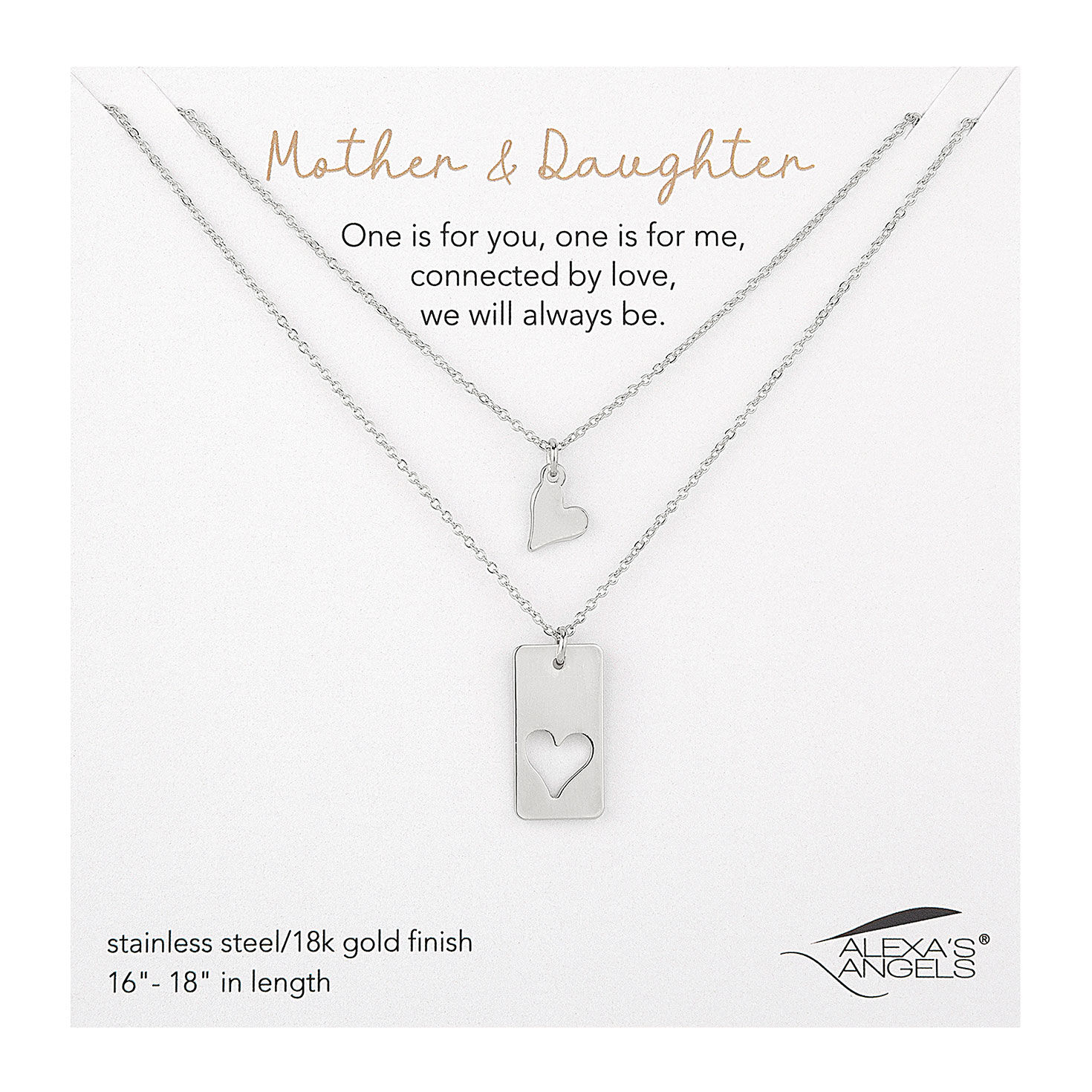 Hallmark mother shop daughter necklace