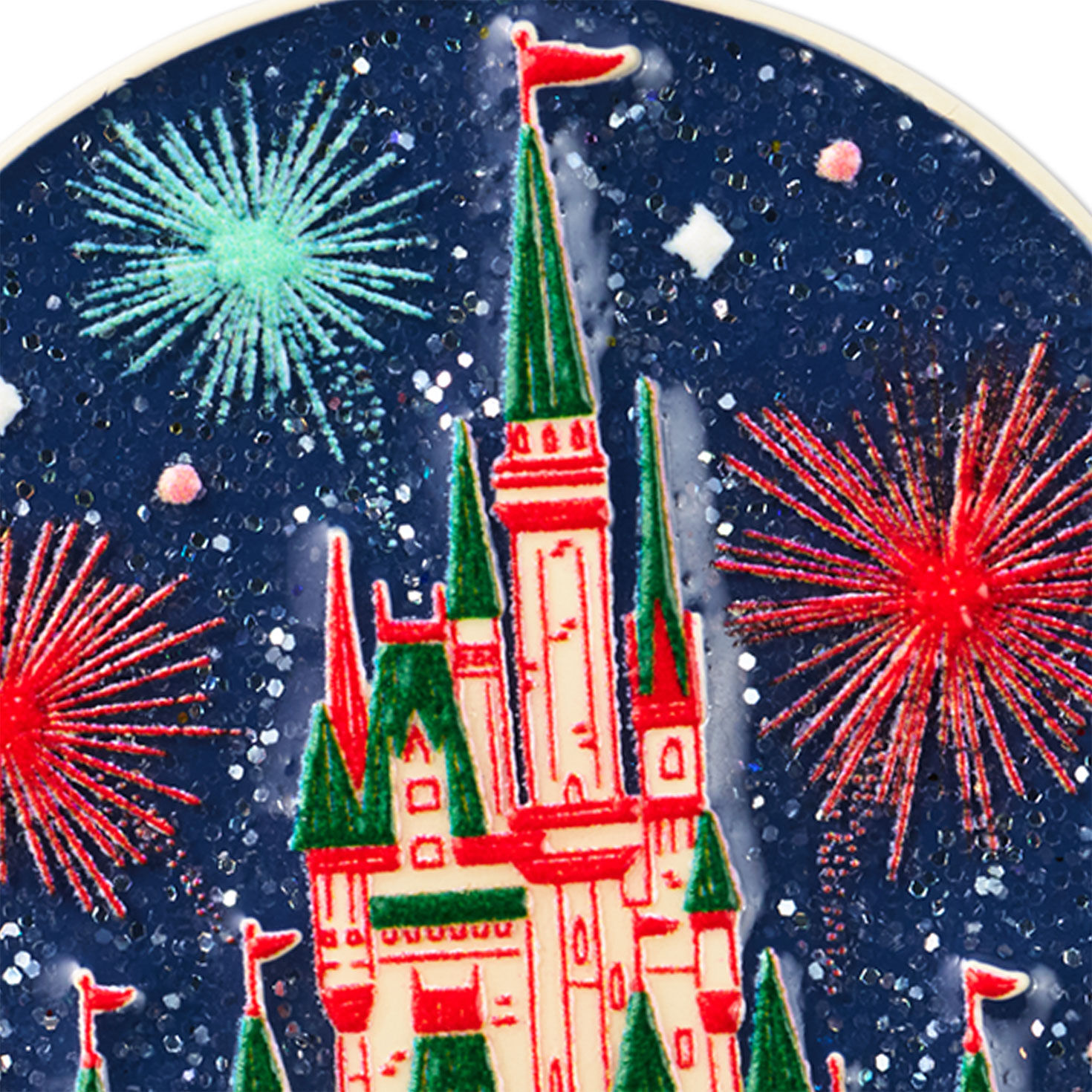 Disney World Mickey Minnie Christmas Mystery Pin upclose detail image number 4