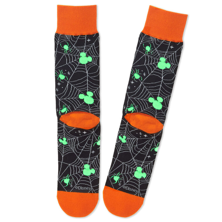 Disney Mickey Mouse Glow-in-the-Dark Crew Socks  image number 3