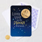Moon, Stars and Heart Doodles Love Card for Kids Card Front with Envelope and Gold Seal image number 5
