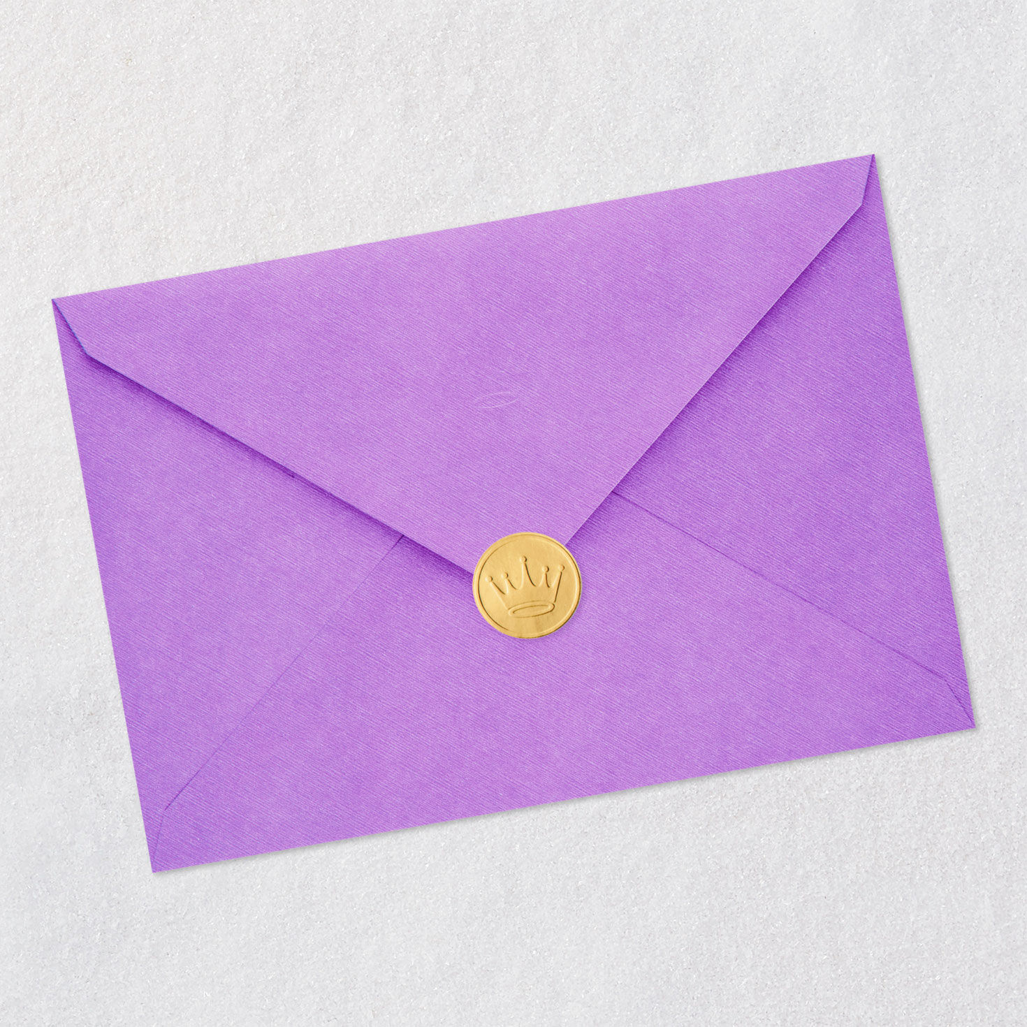 Violets & Butterflies Mother's Day Card for Grandma Envelope Back with Seal image number 8