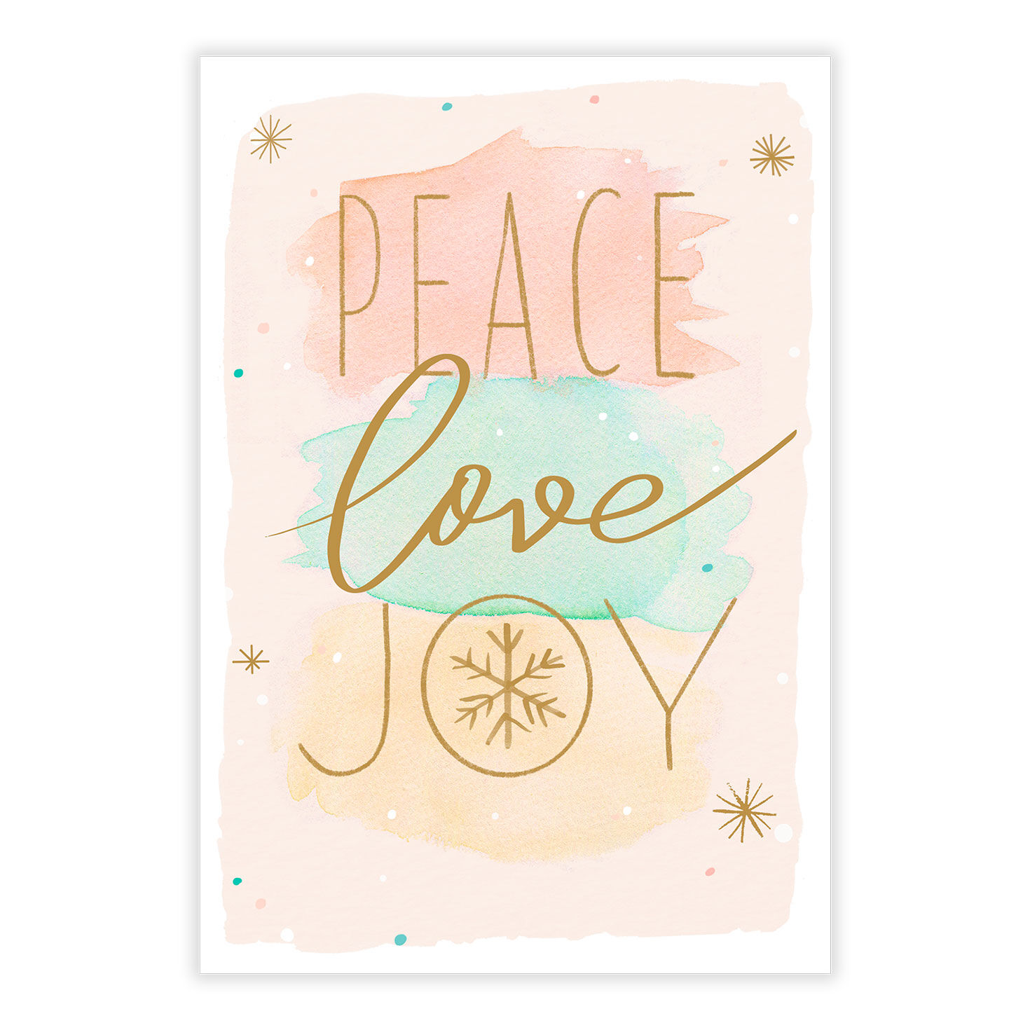 Peace, Love, Joy Holiday eCard, , large image number 2