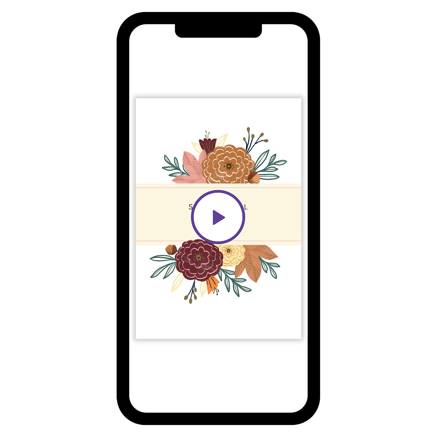 Fall Bouquet Thankful Thanksgiving eCard