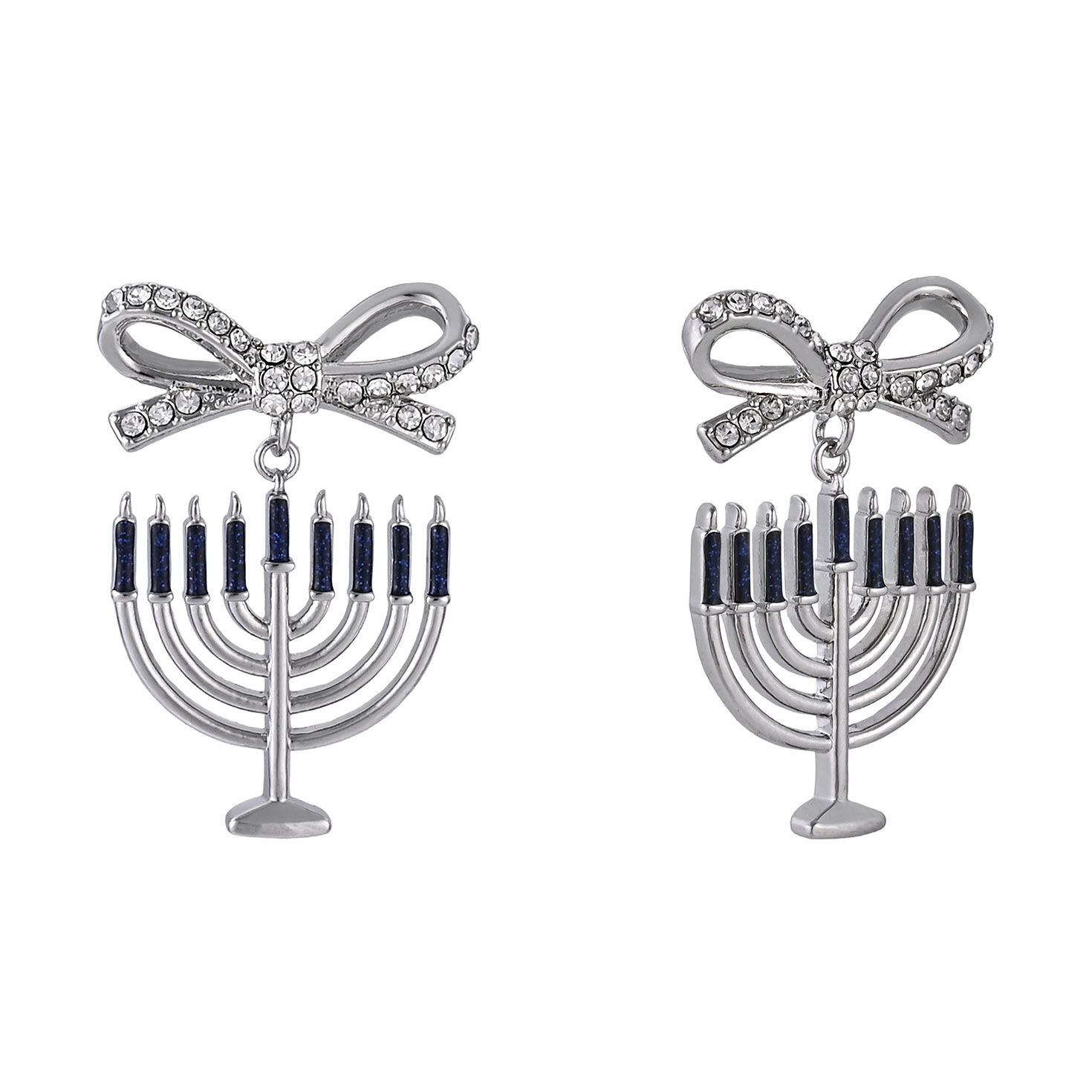 Menorah Statement Earrings