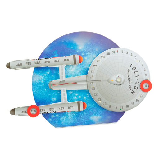 Star Trek™ U.S.S. Enterprise™ Magnetic Perpetual Calendar, 