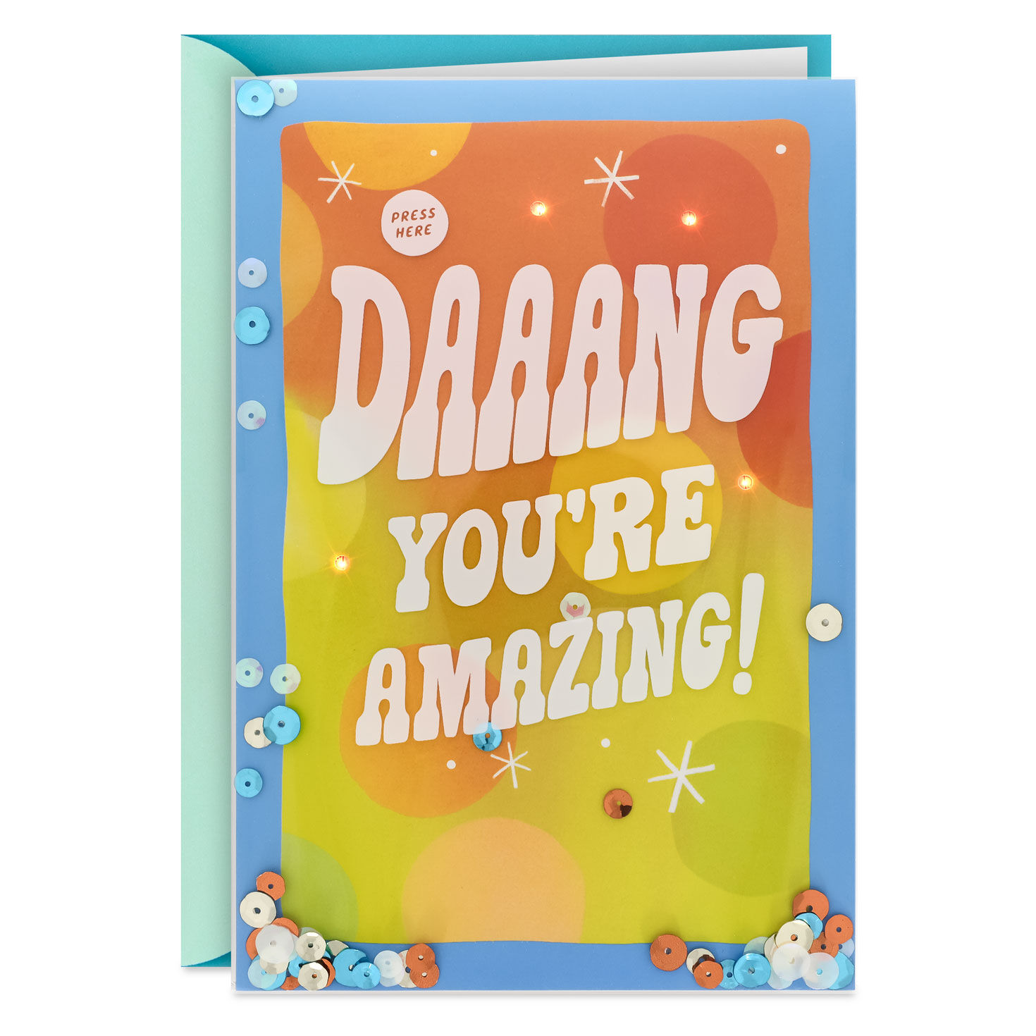 Dang, You're Amazing Musical Birthday Card