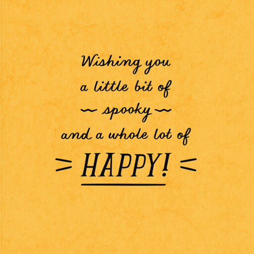 Trick or Treat Halloween Card, 