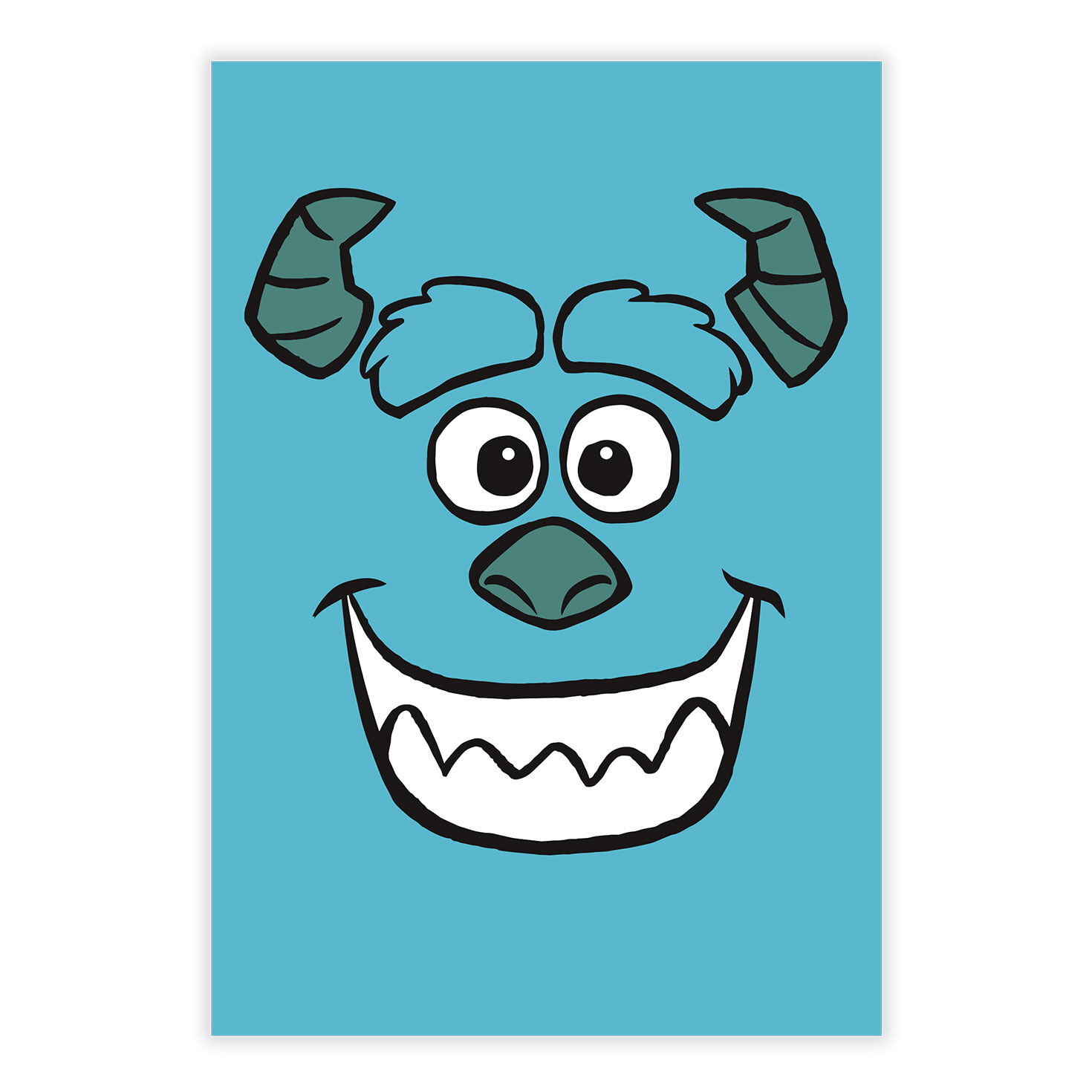 Disney/Pixar Monsters, Inc. Sulley Face Custom Card, , large image number 8