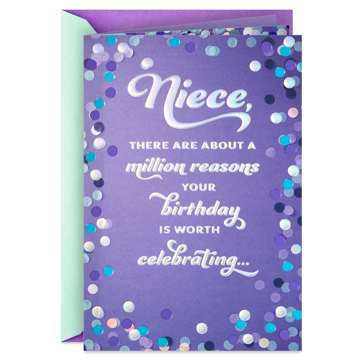 A Million Reasons to Celebrate Birthday Card for Niece